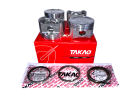 Kit Pistão e Anel 040 TAKAO Fiat Uno 1.3 8V FIRE Gasolina | 1.3 8V Gasolina 02/06