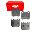 Pastilha de Freio Traseira ECOPADS para Chevrolet Astra 1.8 2.0 8V 2.0 16V Flex Gasolina MULTIPOWER 2004 até 2011 - Cod. ECO1018
