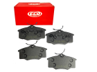 Pastilha de Freio Dianteira ECOPADS para Volkswagen Parati 1.0 2.0 16V 1.6 1.8 2.0 8V 2000 até 2013 - Cod. ECO1038
