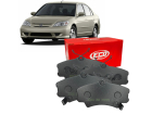 Pastilha de Freio Dianteira ECOPADS para Honda Civic 1.6 1.7 1.8 16V 1998 até 2011 - Cod. ECO1156