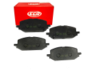 Pastilha de Freio Dianteira ECOPADS para Chevrolet Onix Plus 1.0 Turbo 2020 até 2025 - Cod. ECO1651