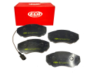 Pastilha de Freio ECOPADS para Peugeot Boxer 2.5 2.8 8V 2.3 16V 2003 até 2017 - Cod. ECO1176